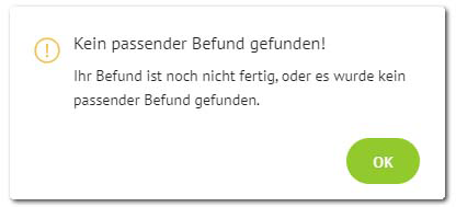 Labor Staber Befundportal - Hinweis 1